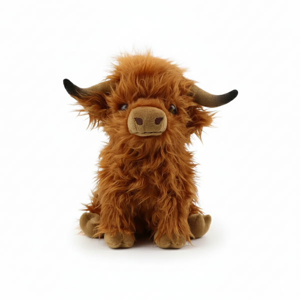 CuddleCalm Cow Plush Toy β Clean Baby Comfort Companion