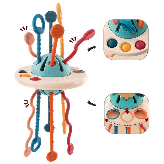 CozyGrip Sensory Activity Baby Toy – Safe, Calm Development