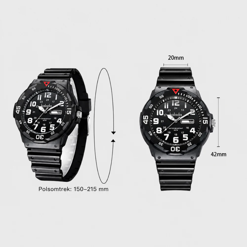 Rugged boys sport watch for school and outdoor play