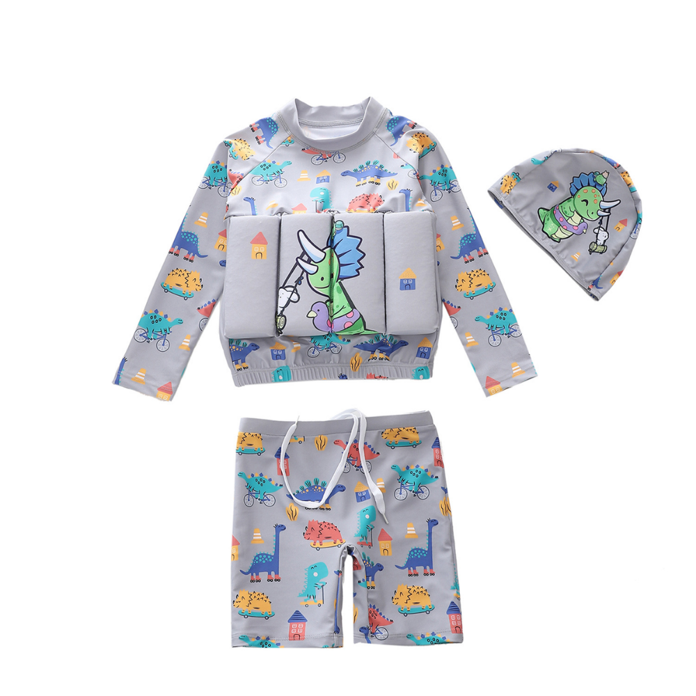 DriftKid kids float swim set grey
