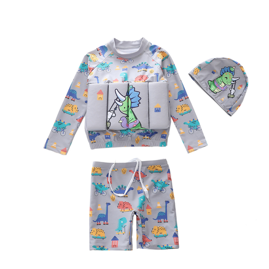 DriftKid kids float swim set grey