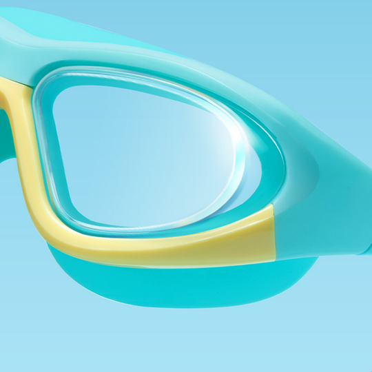 Soft silicone seal kids swim goggles leak-free fit