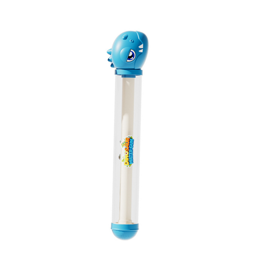 SprayBlossom water squirter dinosaur blue