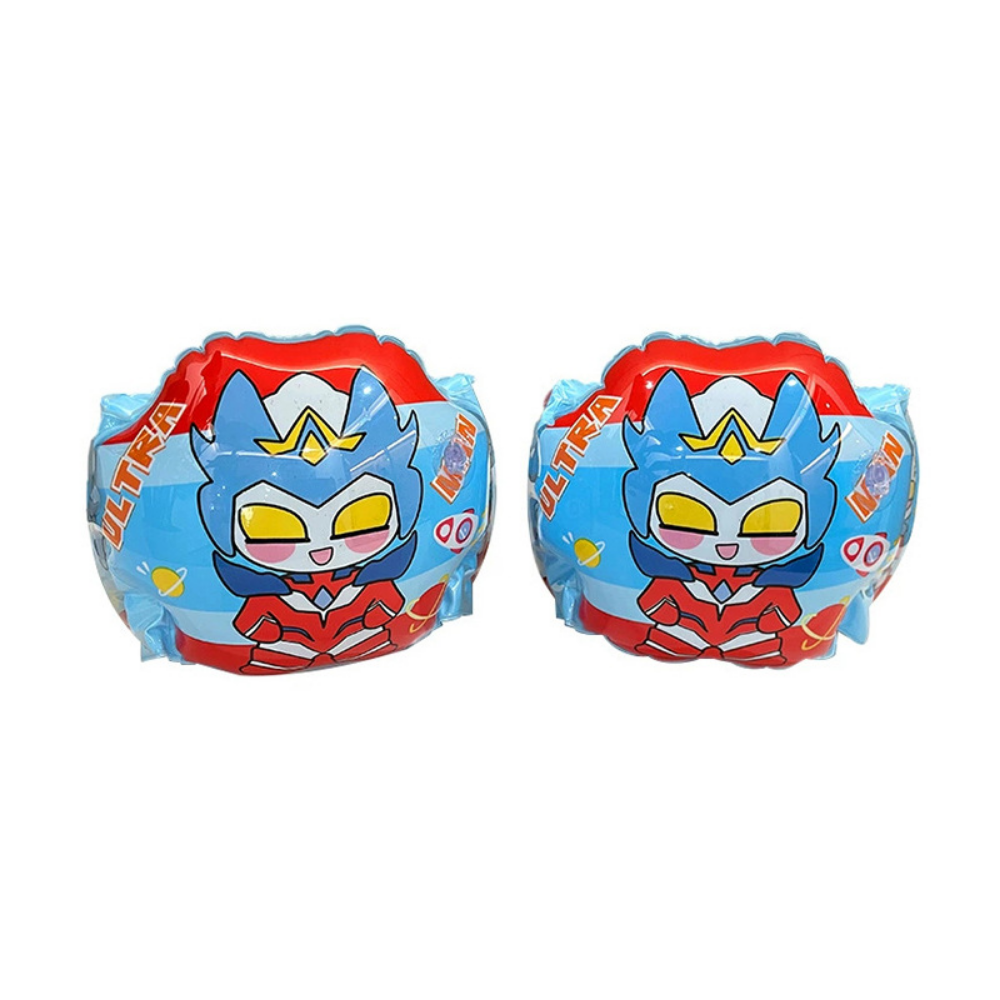 FloatNest swim armbands blue red hero