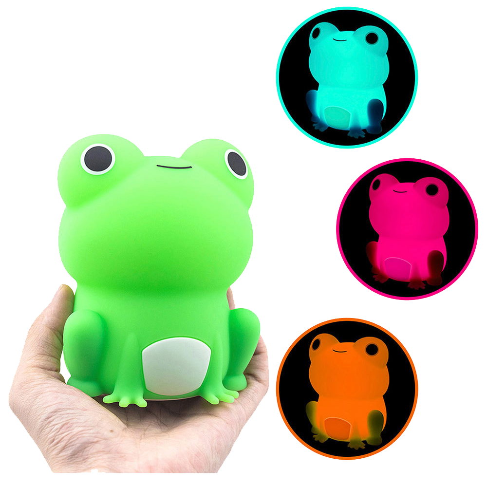 LumiFrog Glow Buddy Baby Night Light — Gentle Sleep Quality
