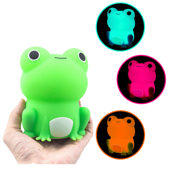 LumiFrog Glow Buddy Baby Night Light — Gentle Sleep Quality