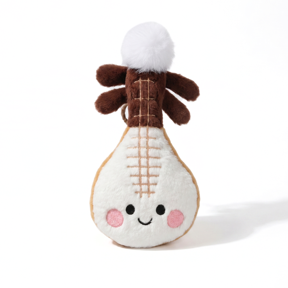 StringCharm – Pipa, Guitar & Violin Plush Keychain