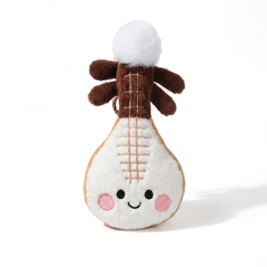 StringCharm – Pipa, Guitar & Violin Plush Keychain