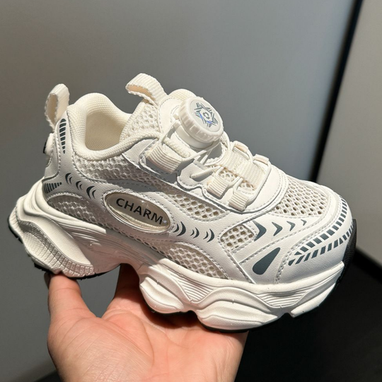 SpinStep – Kids Sneakers with Dial Closure and Chunky Sole