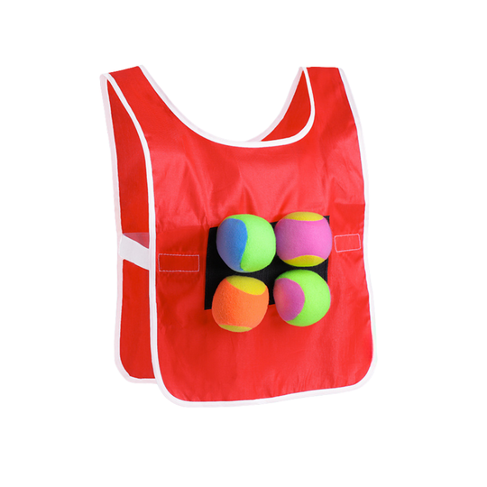 StickStrike sticky ball vest game red kids set