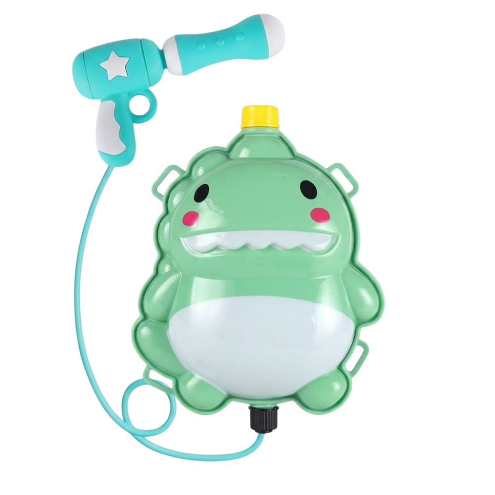 AquaPack water blaster green dinosaur 2000 ml