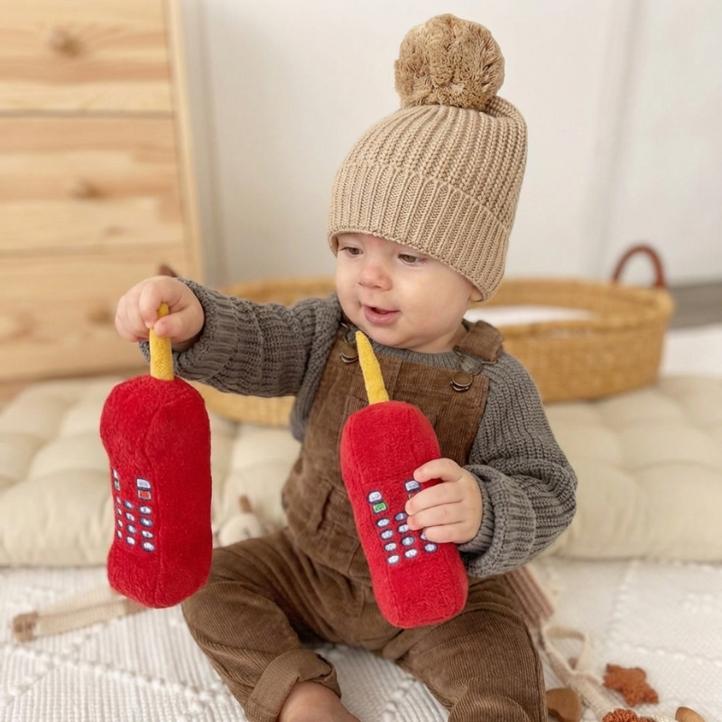 Callie Modern Phone Plush Toy — Clean Quality Kids Plush Toy