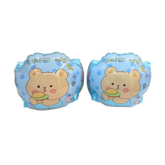 FloatNest swim armbands blue bear