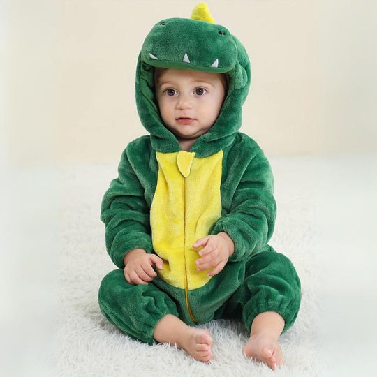 SnuggleSafari Animal Romper Baby Onesie — Modern Comfort