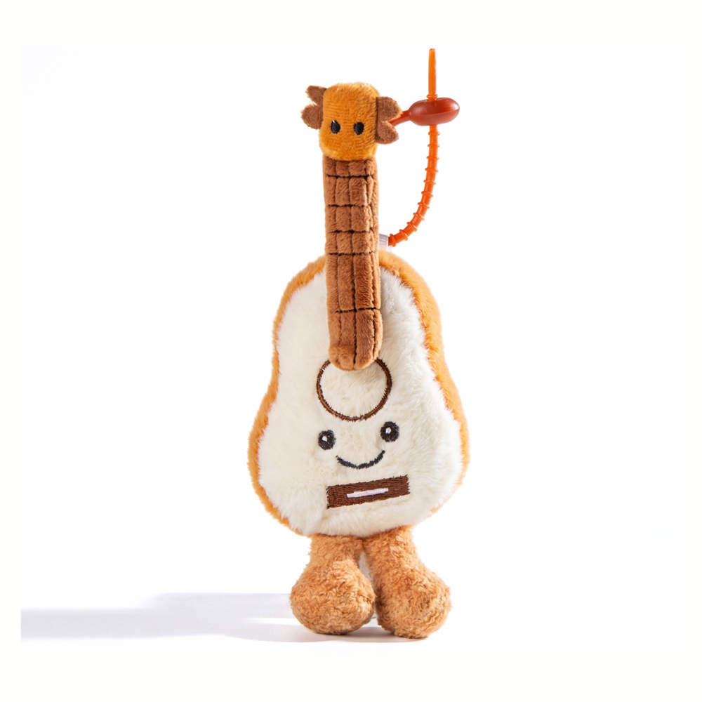 StringCharm – Pipa, Guitar & Violin Plush Keychain
