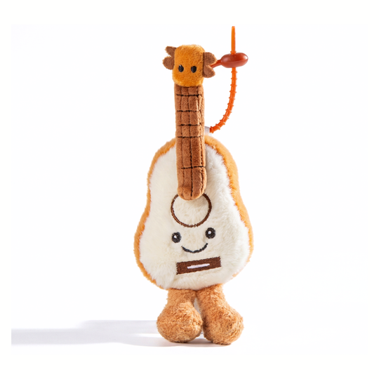 StringCharm – Pipa, Guitar & Violin Plush Keychain