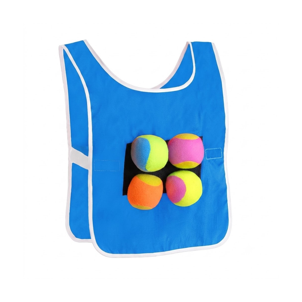StickStrike sticky ball vest game blue kids set