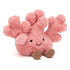 NatureCuddle – Coral & Blossom Plush Collection