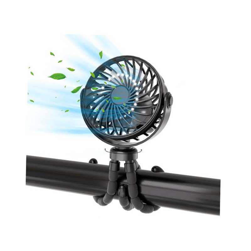 BreezyTot bladeless stroller fan baby-safe design