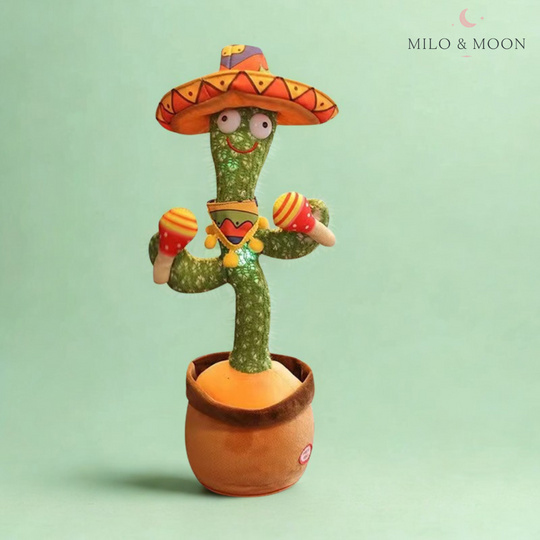 CactusTalk Plush Toy – Talking Dancing Cactus for Kids Modern Fun