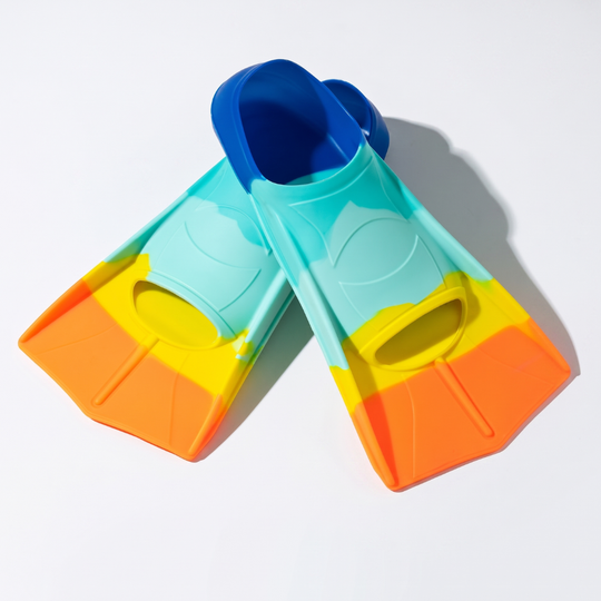 FinDart training swim fins five-color orange