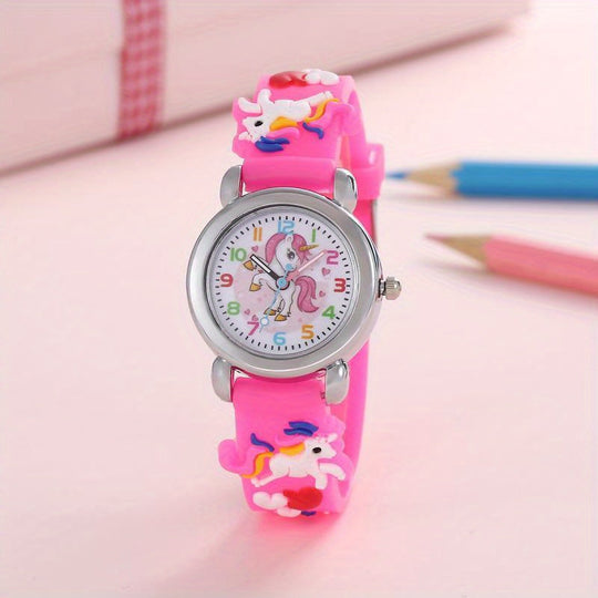 StarMane rose red unicorn kids watch for ages 3 to 14