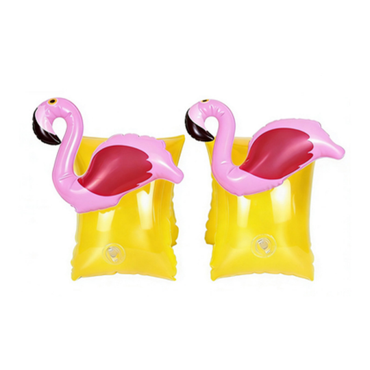 FloatNest swim armbands 3D flamingo