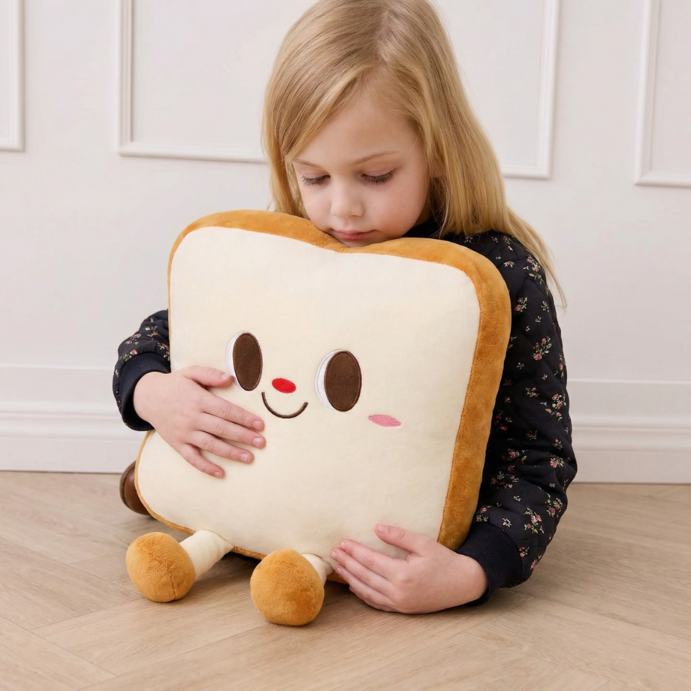 Toasty Cushion Plush Toy — Kids Soft Quality Pillow Buddy