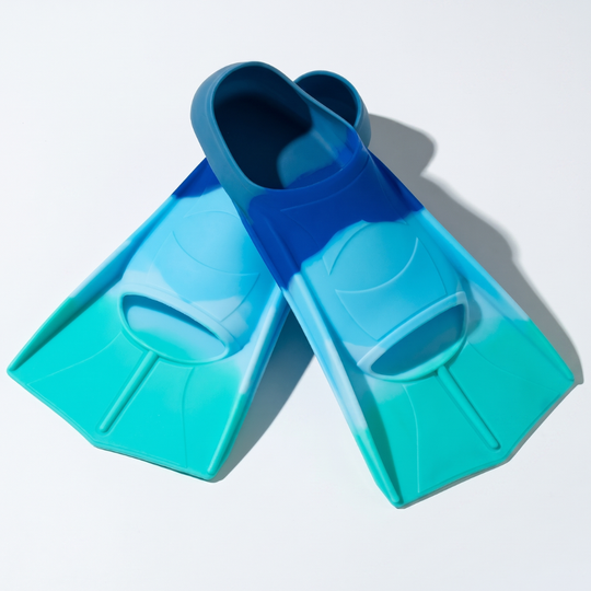 FinDart training swim fins five-color blue