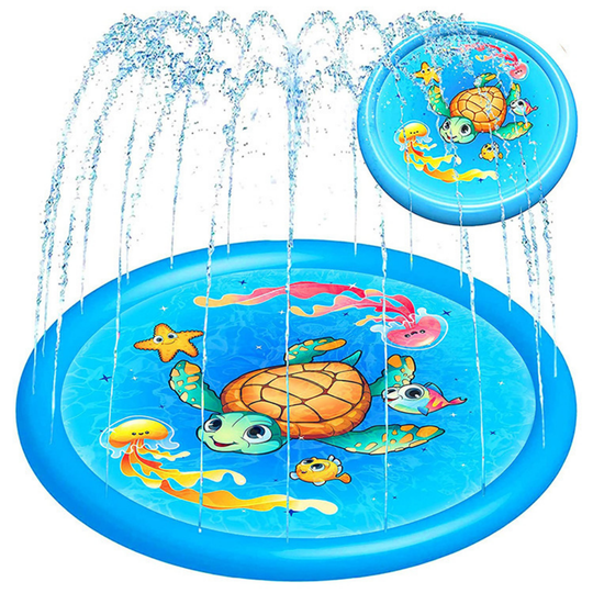 SplashTrail sprinkler mat 170 cm sea turtle
