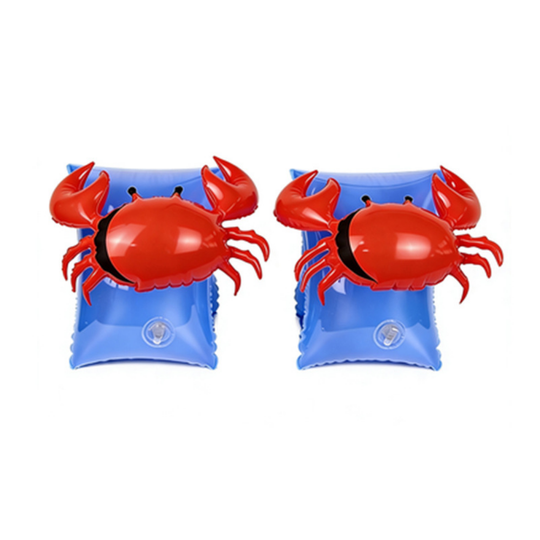 FloatNest swim armbands 3D crab