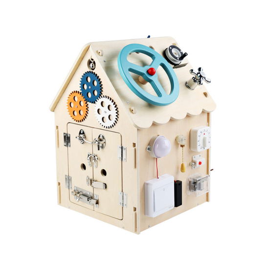 Montessori Wooden Activity House