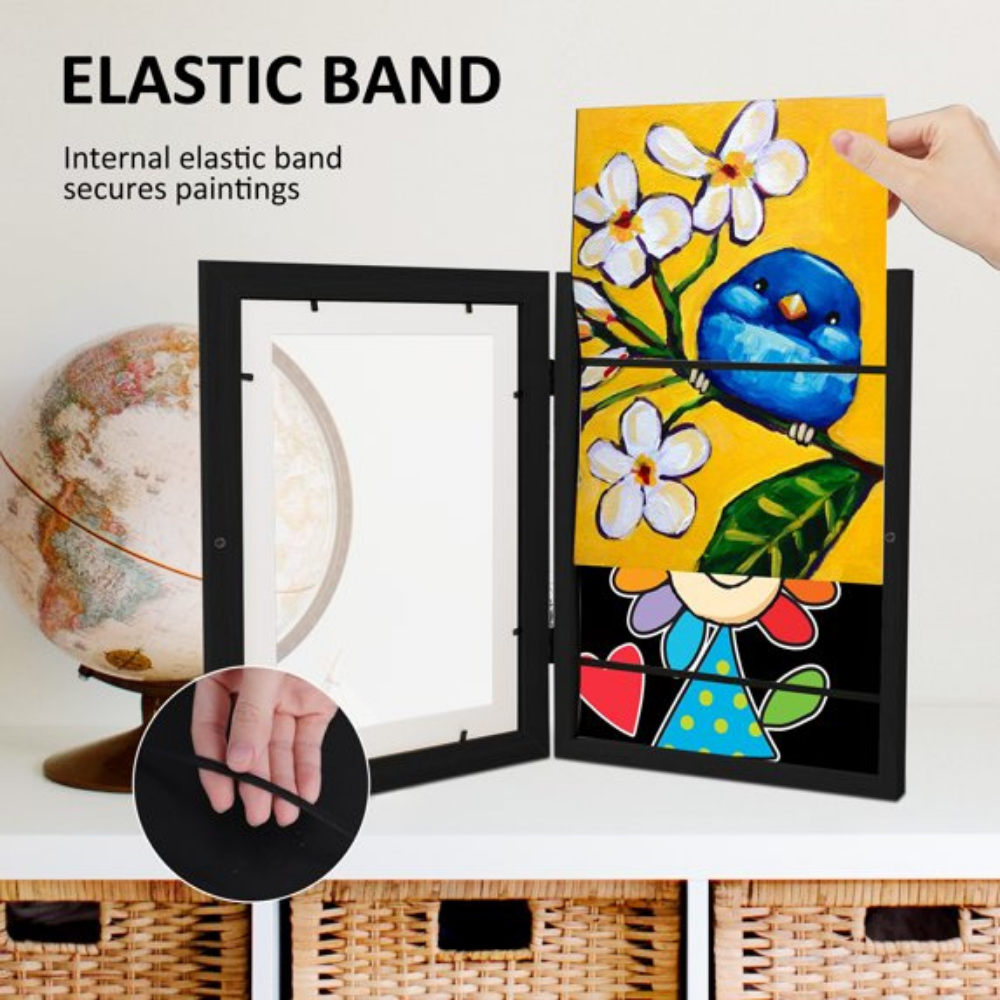 BrightNest Kids Artwork Frame — Organized Creative Display