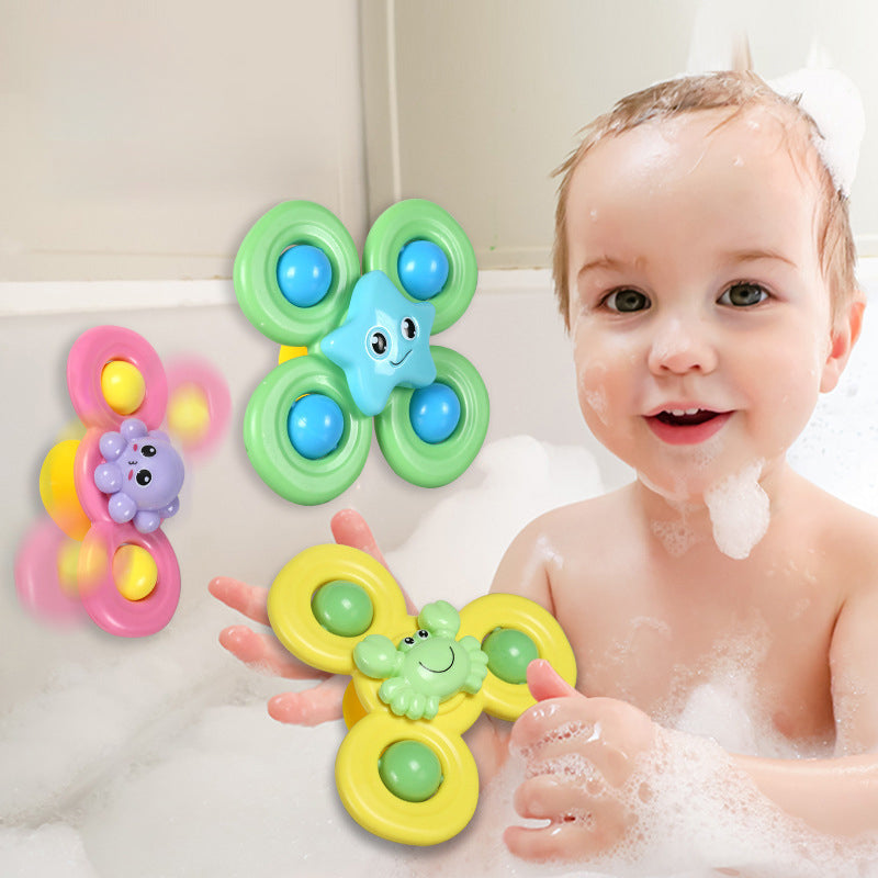 TwirlNest Baby Spinner Suction Toy Set — Calm Sensory Play