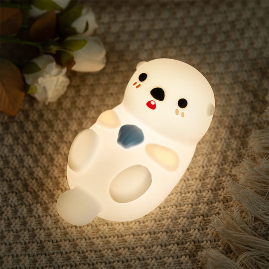 GlowFriends Otter Tap Kids Night Light — Clean Calming Glow