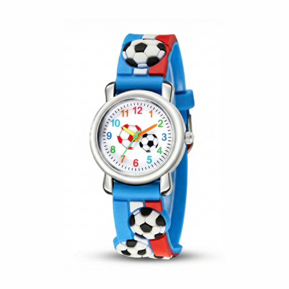 KickTime kids football watch with quartz movement
