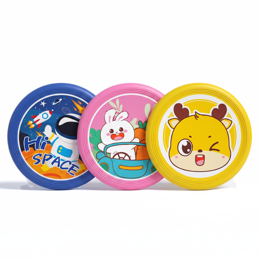GlideStar soft frisbee for kids cartoon throwing disc