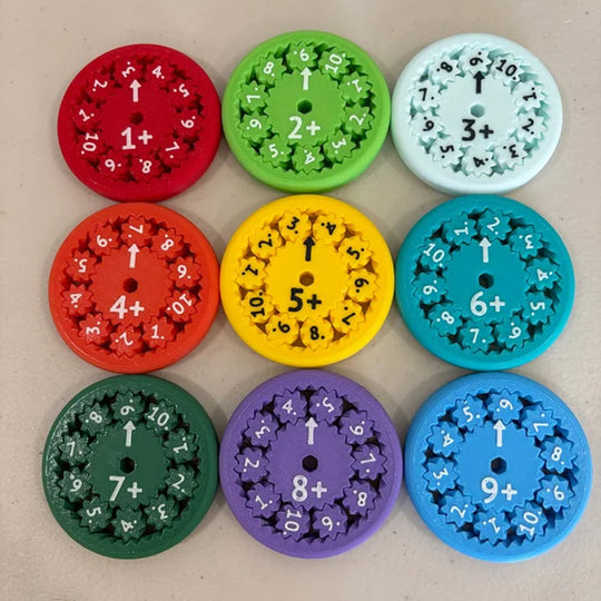 NumiSpin Learning Fidget Toy — Calm Focus Math Fun
