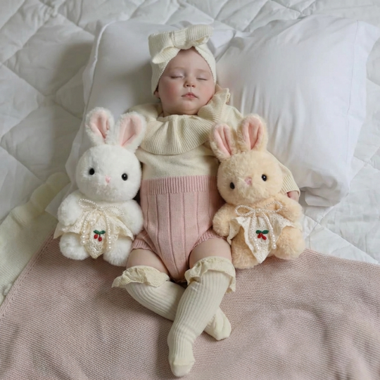 LunaSoft Bunny Plush Toy  — Modern Sleep Companion