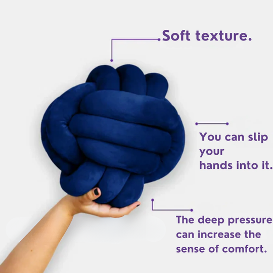 SereniBuddy – Weighted Sensory Plush Cushion for Calm & Relaxation