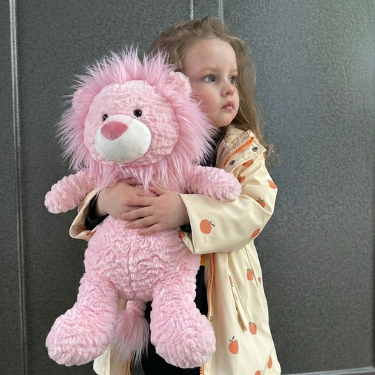 Liora Gentle Lion Kids Plush Toy — Modern Calming Quality
