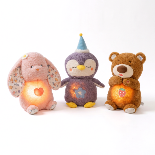 DreamBreath – Breathing Sleep Plush with Light & Sound