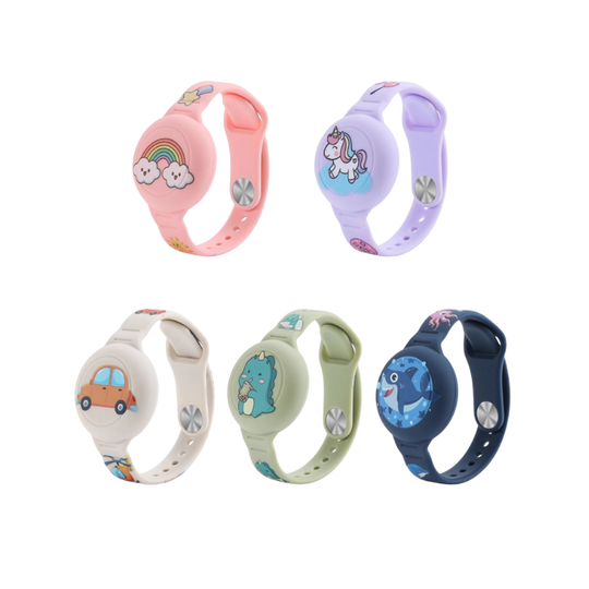 MiloSafe AirTag Bracelet – Kids Safety Wristband with GPS Tracking