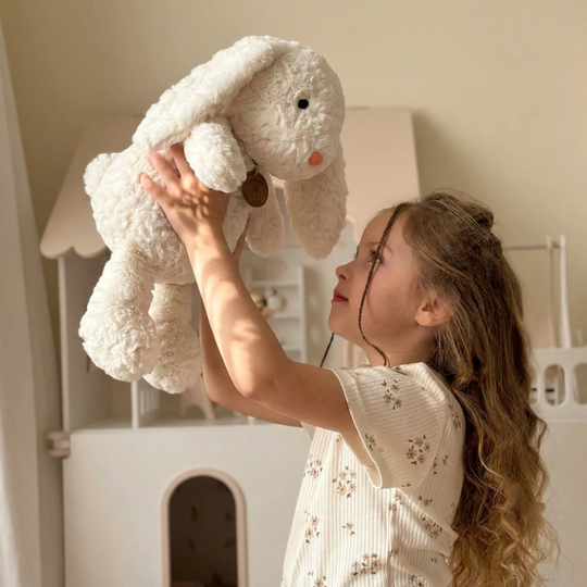 Liora Snuggle Bunny Plush Toy — Clean Quality for Kids