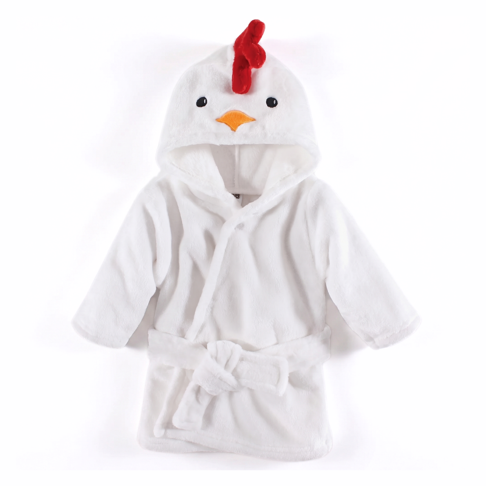 SnugglePeak hooded baby bathrobe chick