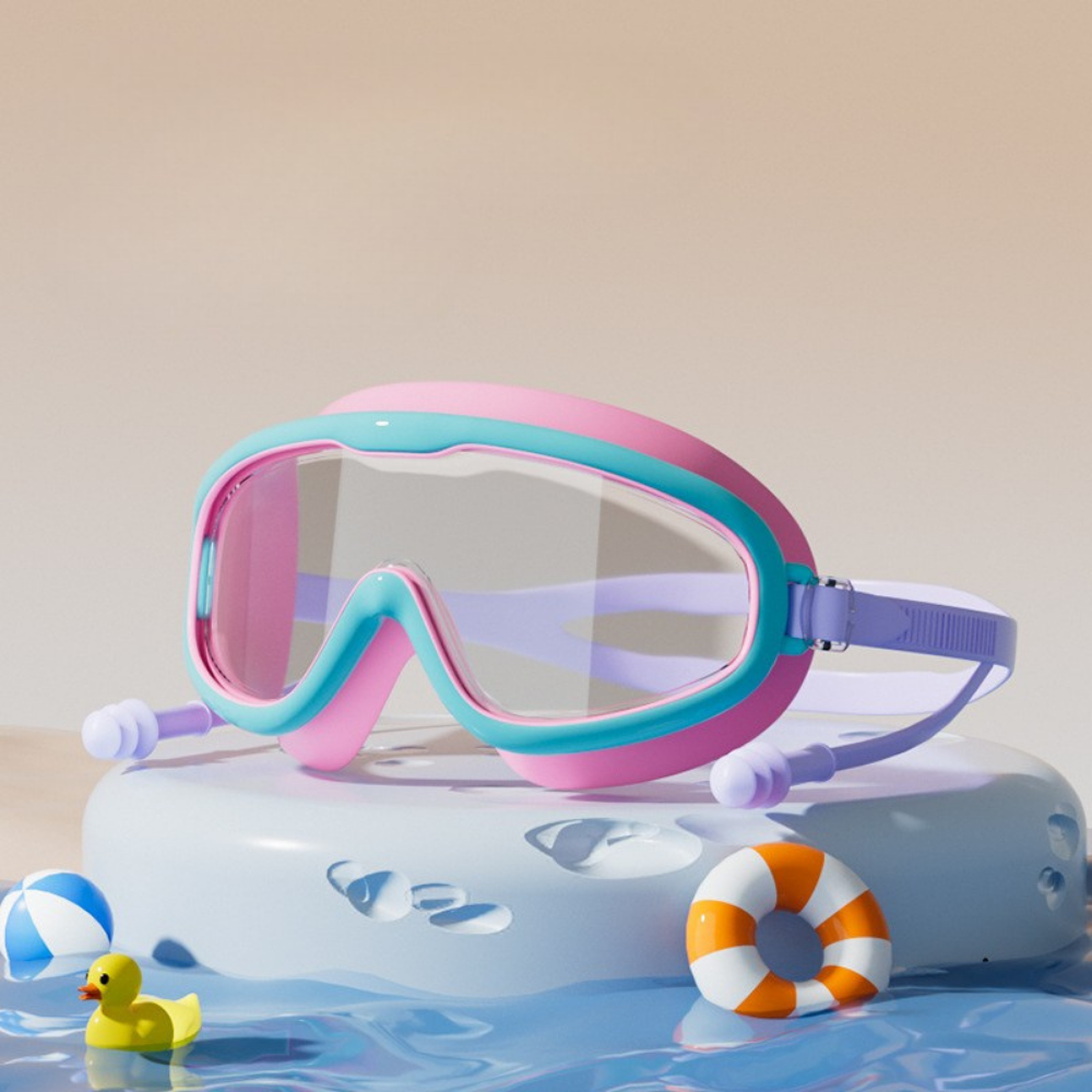 ClearWave Kids Swim Goggles — Leakproof Comfort for Clear Vision