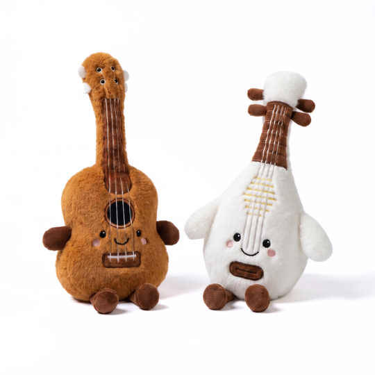 StringCuddle – Guitar & Pipa Plush Collection
