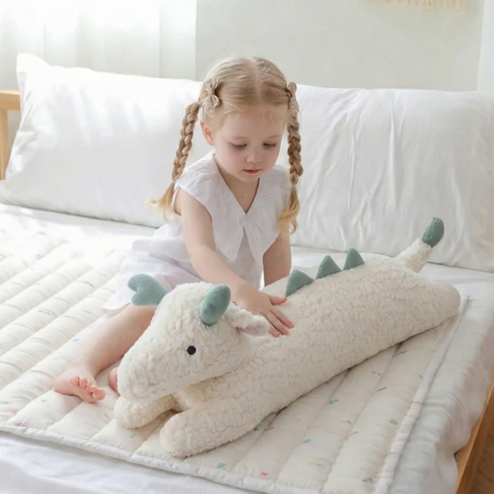 Luma Cloud Dragon Plush Body Pillow — Modern Hug Comfort