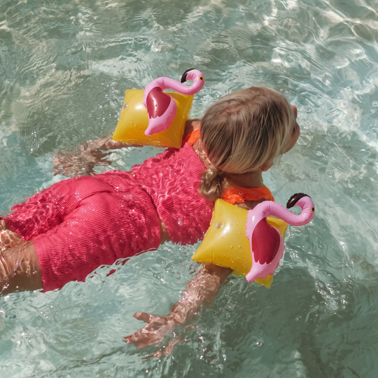 Durable PVC swim armbands for repeated water play