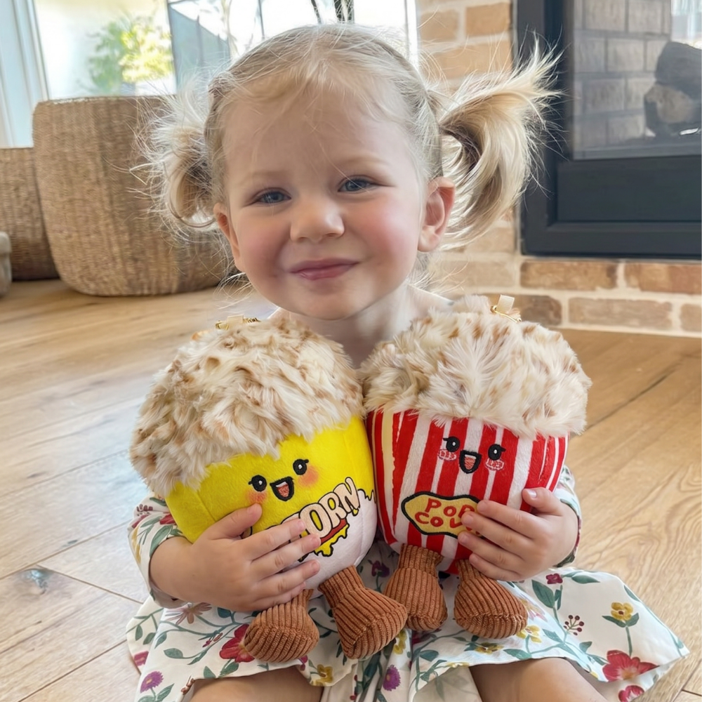 PopcornCuddle – Popcorn Plush Keychain